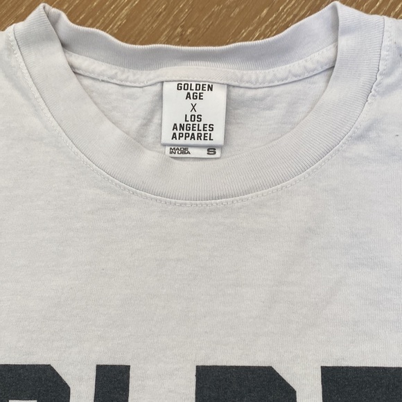 Golden Age Small White T Shirt - Picture 2 of 3